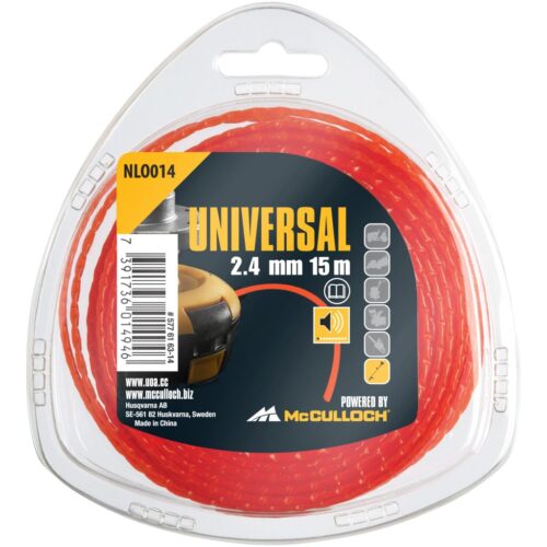Trimmer Line Round 2,4mm – 15m Nylon (low noise) Universal Outdoor Acc. 577616314